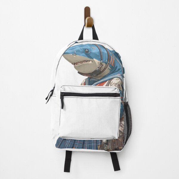 Item preview, Shark Schoolgirl – Stylish Shark Student designed and sold by Mon!o.
