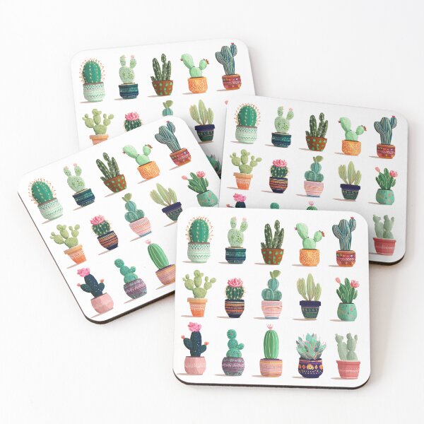 Item preview, Cute Cactuses designed and sold by bubblyrainbow.
