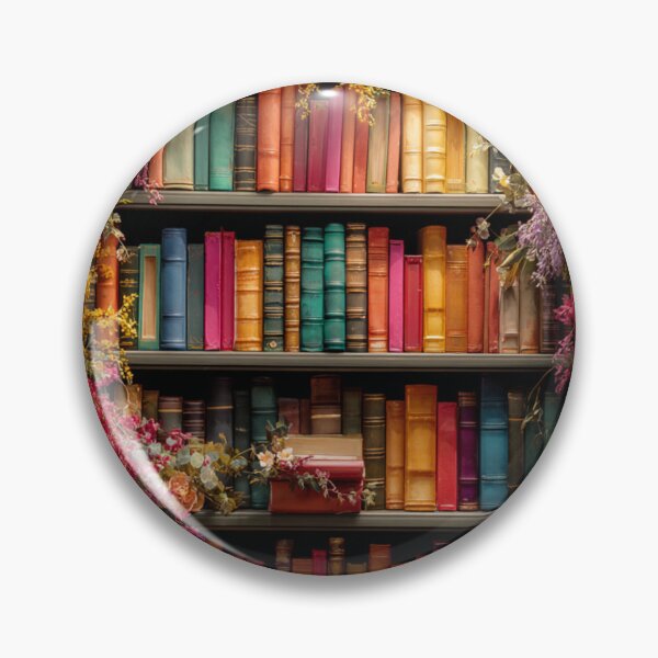 Item preview, Floral Bookshelf designed and sold by bubblyrainbow.