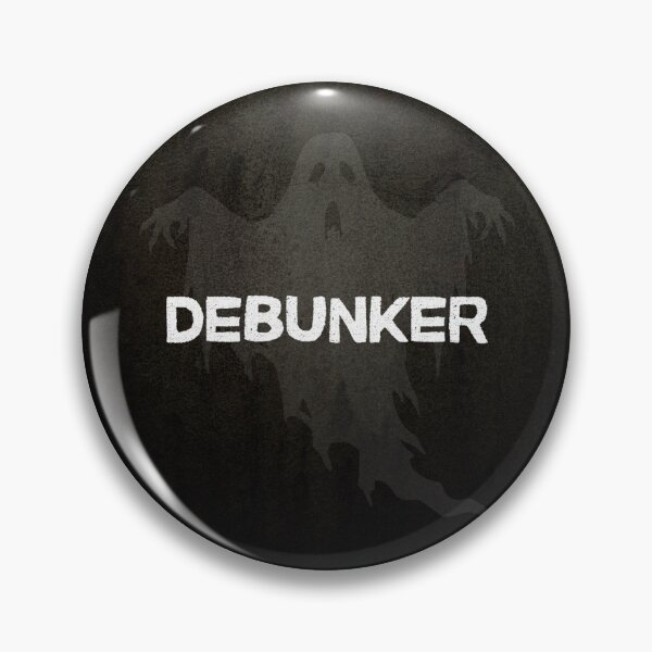 Item preview, Ghost Hunting Debunker Team Role/Position Identification Button designed and sold by GhostlyWorld.