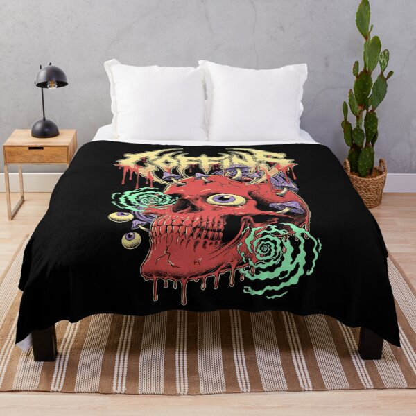 Item preview, Anime Trip - Psychedelic Kawaii Skull designed and sold by CoffinsArt.