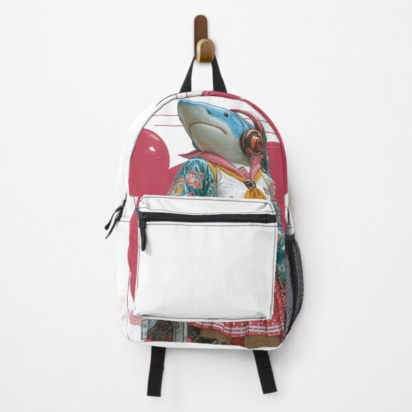 Item preview, Cyber Shark Schoolgirl – Futuristic Anime Shark Girl designed and sold by Mon!o.