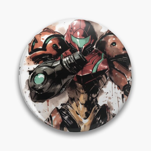 Item preview, Metroid Sumi-e designed and sold by AnimeArsenalPrints.