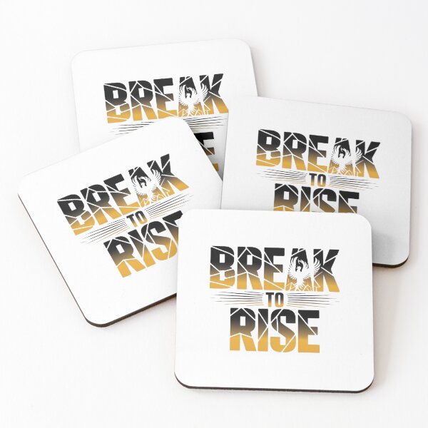 Item preview, Break to Rise Motivational Quote Design designed and sold by Barkashow.