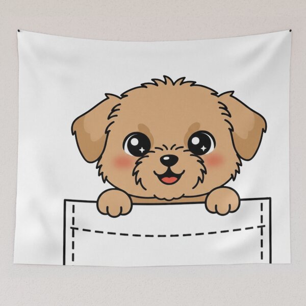 Item preview, Cute Pocket Dog designed and sold by  Side Quest Studio.
