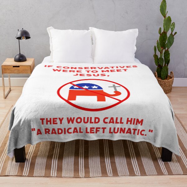 Item preview, If conservatives met Jesus  designed and sold by Rachel the Artist .