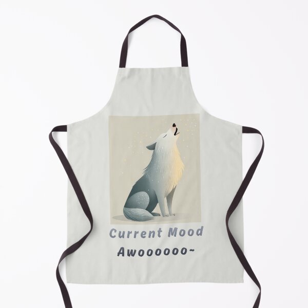 Item preview, Current Mood: Awooooo~ designed and sold by bubblyrainbow.