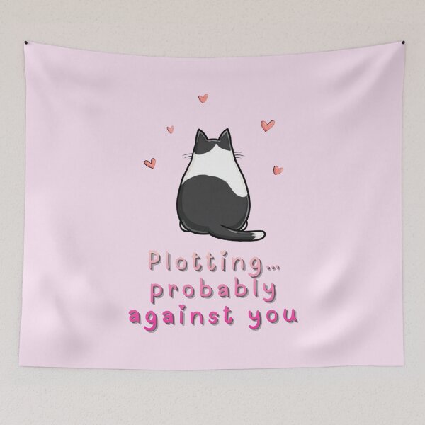 Item preview, Plotting... probably against you designed and sold by bubblyrainbow.