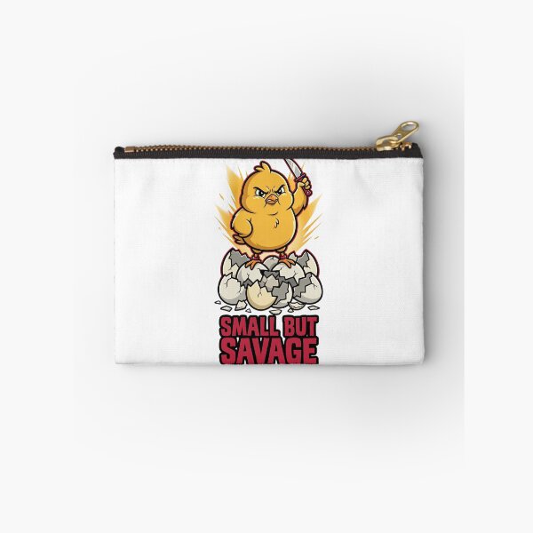 Item preview, Small But Savage Chick – Cute Angry Animal Funny Meme Design designed and sold by MoodFit2026.