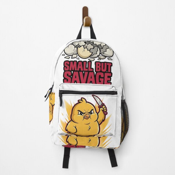 Item preview, Small But Savage Chick – Cute Angry Animal Funny Meme Design designed and sold by MoodFit2026.