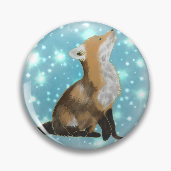 Item preview, Snowy Fox Cub designed and sold by DaisyEverbright.