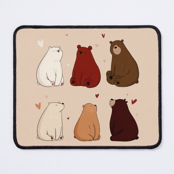 Item preview, Cute Bears designed and sold by bubblyrainbow.