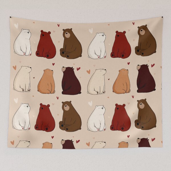 Item preview, Cute Bears designed and sold by bubblyrainbow.