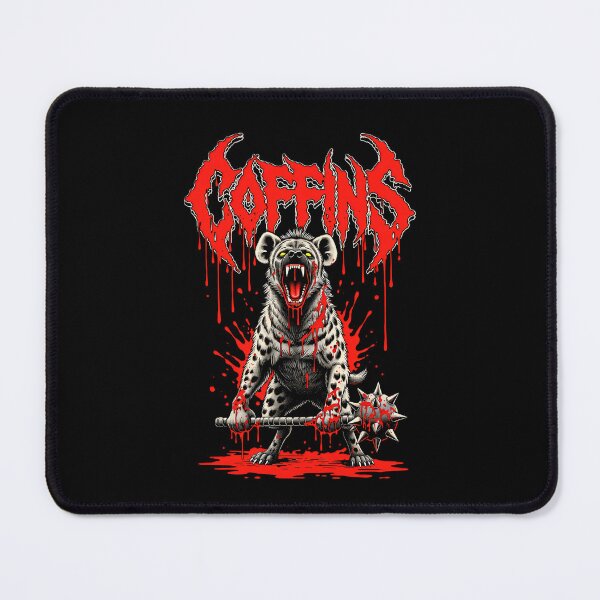Item preview, Brutal Bloody Hyena - Heavy Metal Animal Weapons designed and sold by CoffinsArt.