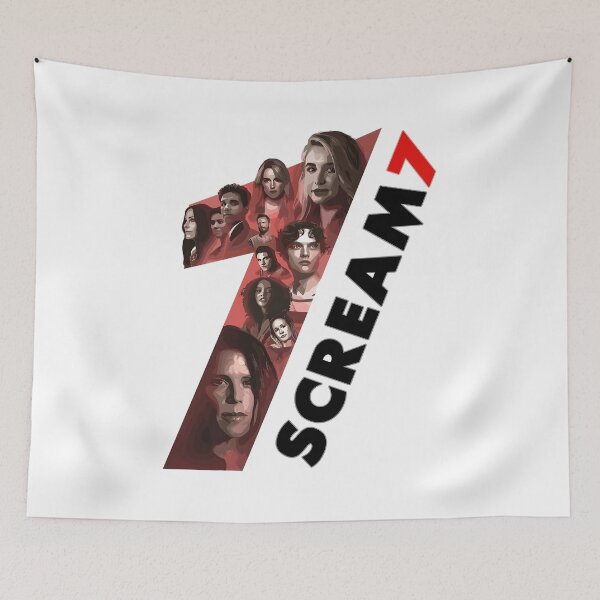 Item preview, scream 7 designed and sold by funeralbeat.