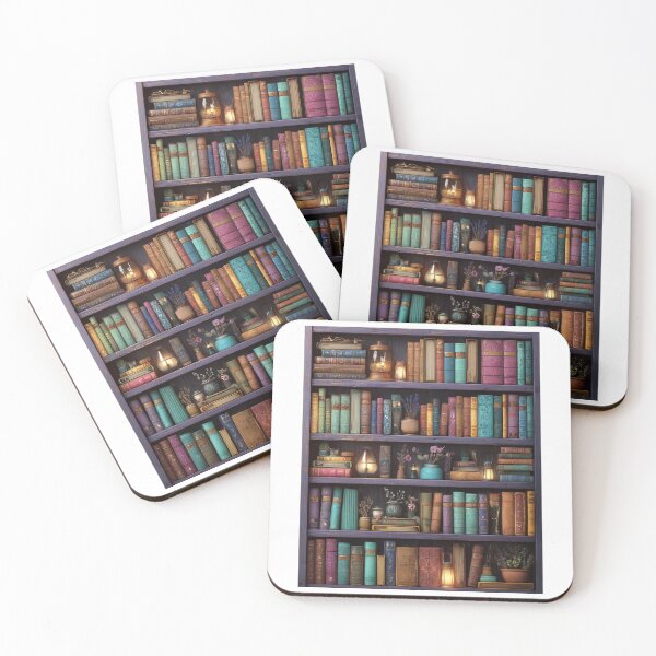 Item preview, Fantasy Bookshelf designed and sold by bubblyrainbow.