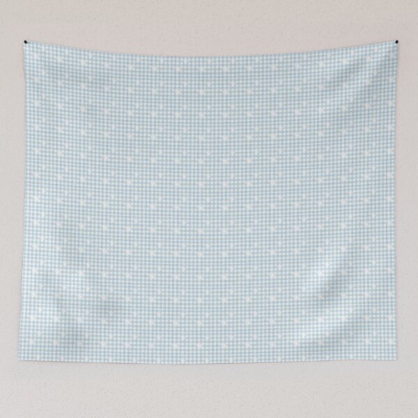 Item preview, Distressed Blue Plaid Pattern designed and sold by LouieVanille.
