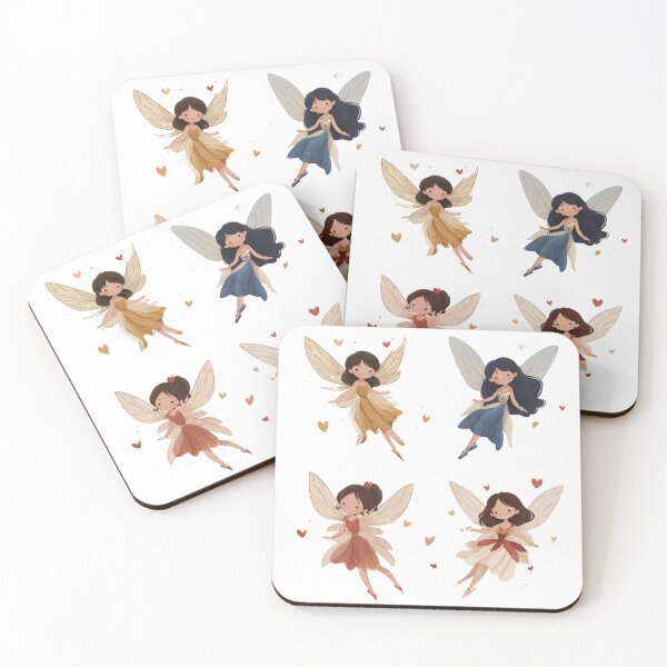 Item preview, Little Cute Fairies designed and sold by bubblyrainbow.