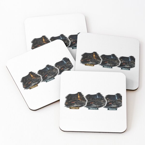Item preview, Osaka Midnight — Ultra Minimal VIP JDM Drift Sticker designed and sold by Wander Pop Studio.