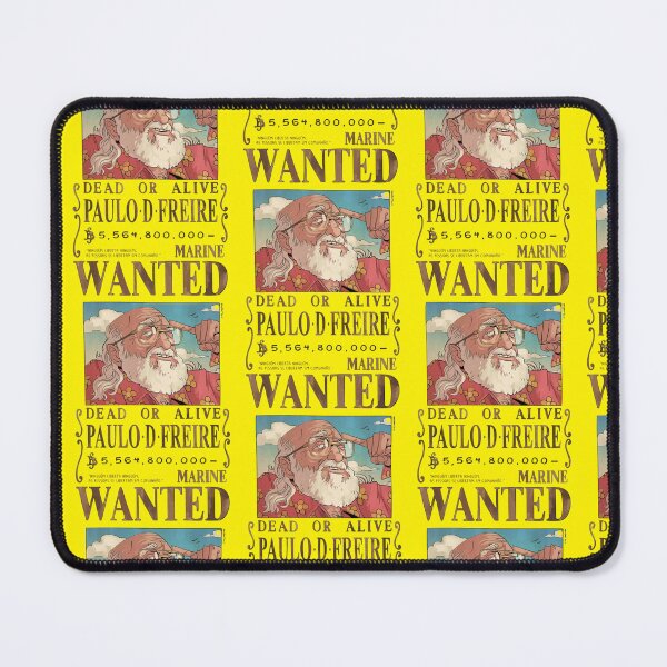 Item preview, Paulo Freire Wanted Poster – One Piece Style Anime Education Philosophy designed and sold by VictorPrimo.