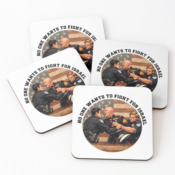 Item preview, No One Wants To Fight For Israel, Anti War Protester Marine Brian McGinnis designed and sold by graphic-genie.