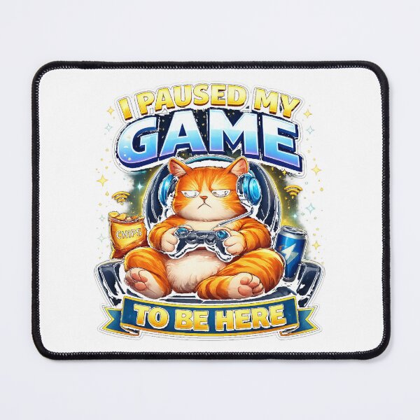 Item preview, Cute Gaming Cat With Controller designed and sold by Wolf Creator.