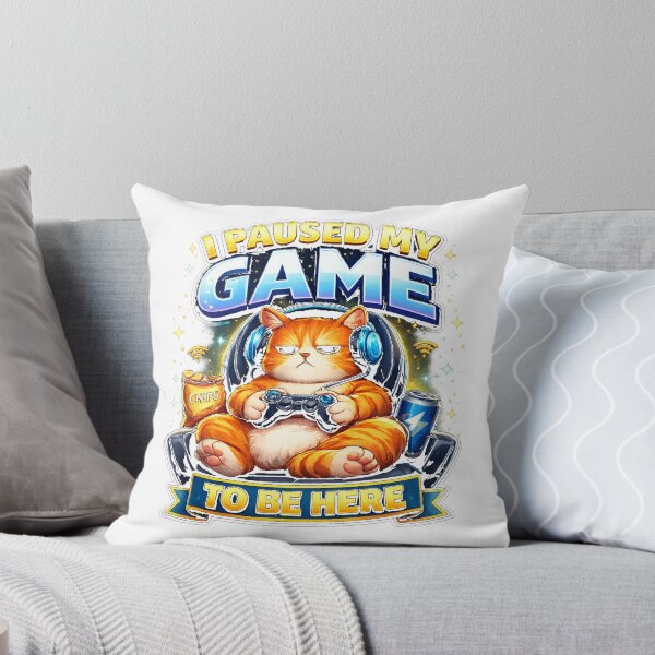 Item preview, Cute Gaming Cat With Controller designed and sold by Wolf Creator.