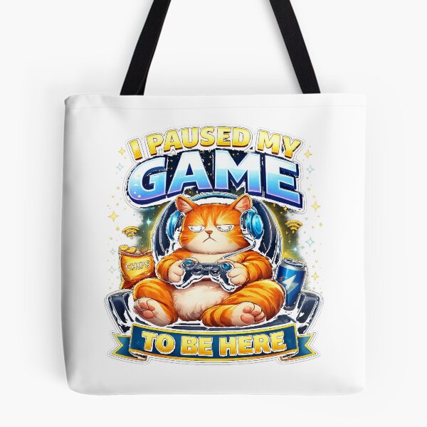 Item preview, Cute Gaming Cat With Controller designed and sold by Wolf Creator.