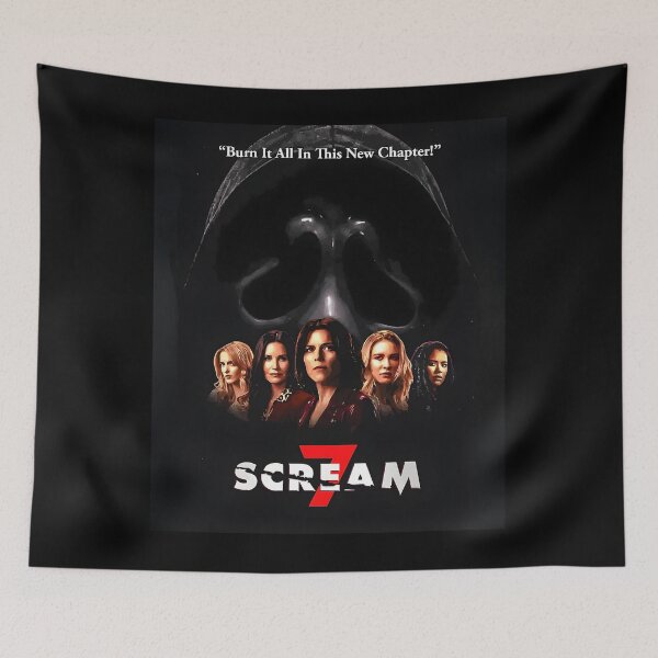 Item preview, scream 7 designed and sold by funeralbeat.