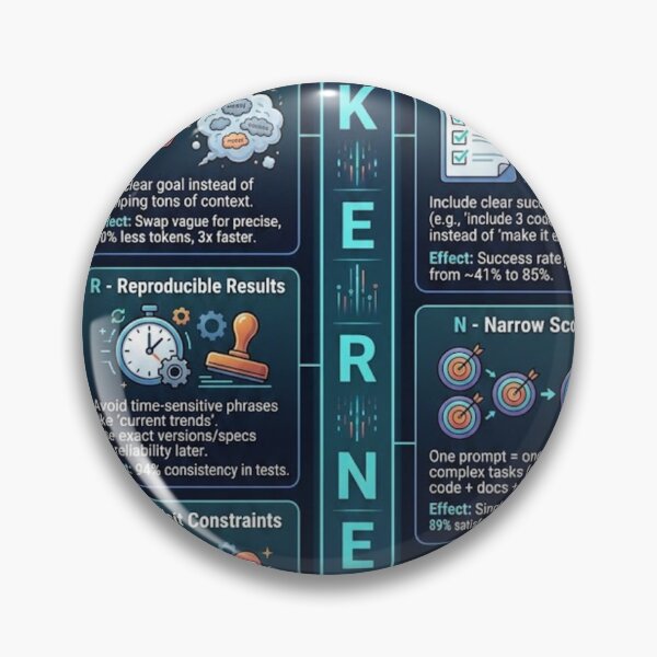 Item preview, Kernel Poster for Vibe coding AI designed and sold by mcdis25.