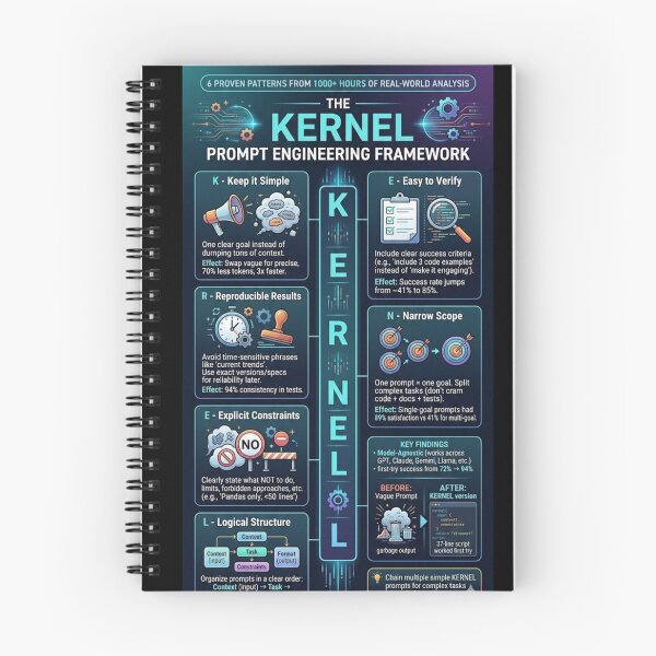 Item preview, Kernel Poster for Vibe coding AI designed and sold by mcdis25.