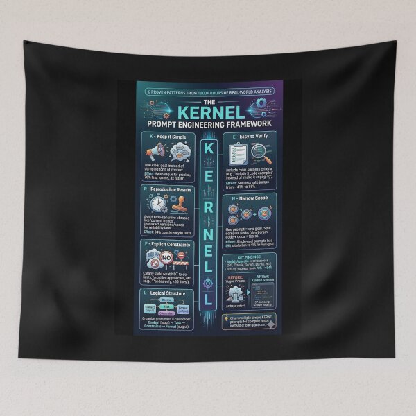 Item preview, Kernel Poster for Vibe coding AI designed and sold by mcdis25.