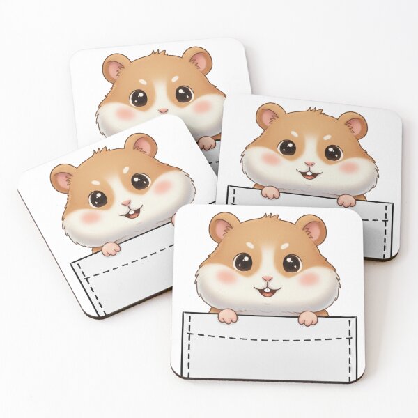 Item preview, Cute Pocket Hamster designed and sold by  Side Quest Studio.