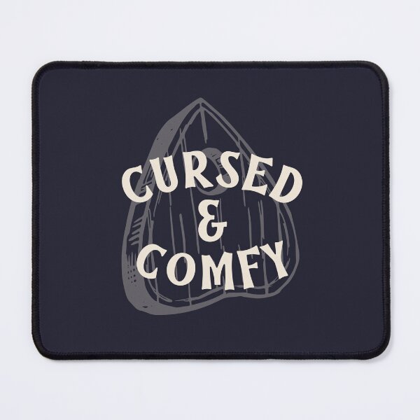 Item preview, Cursed & Comfy – Occult Cozy Aesthetic Design designed and sold by SideEye Co.