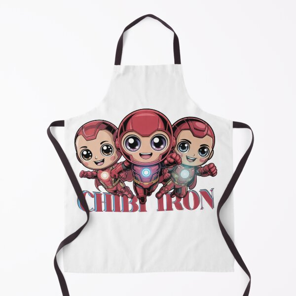 Item preview, Cute Chibi Red Armor Hero Trio – Kawaii Futuristic Superhero Cartoon designed and sold by Dospart.