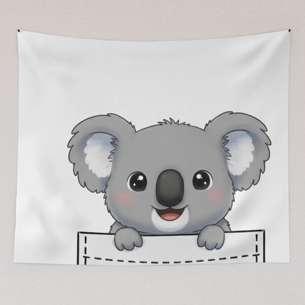 Item preview, Cute Pocket Koala designed and sold by  Side Quest Studio.