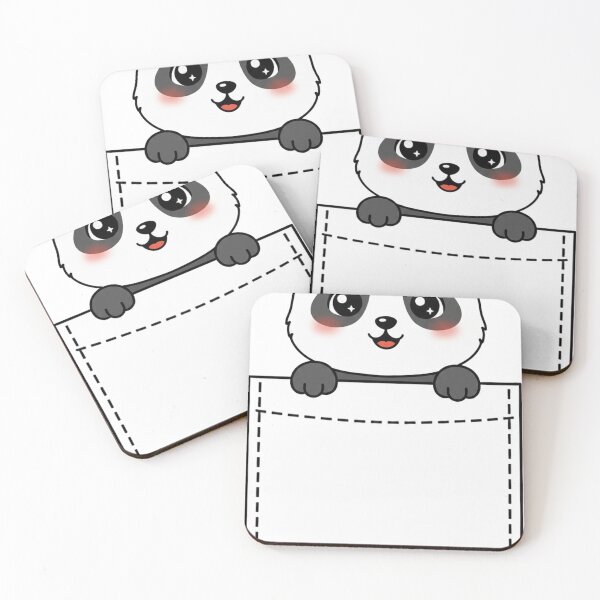 Item preview, Cute Pocket Panda designed and sold by  Side Quest Studio.