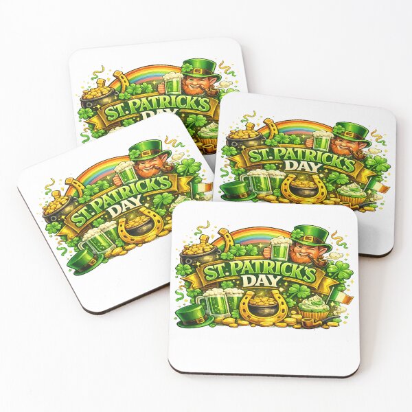 Item preview, St. Patrick’s Day Lucky Leprechaun Beer & Gold T-Shirt designed and sold by MOUZAT.