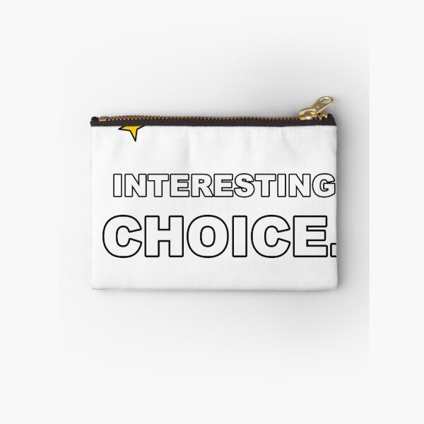 Item preview, Interesting Choice Funny Sarcastic Meme Sticker designed and sold by eyyow.