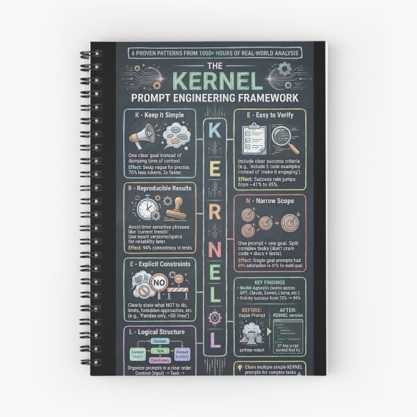 Item preview, The Kernel Poster for AI vibe coding  designed and sold by mcdis25.