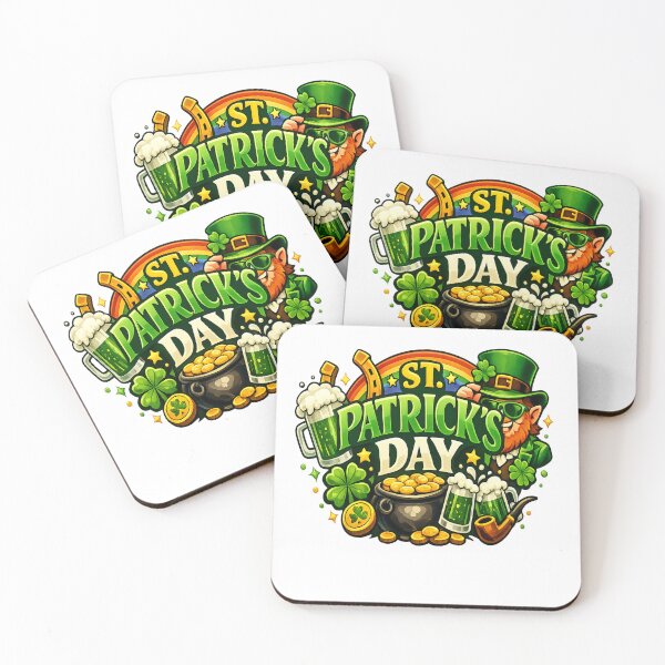 Item preview, St. Patrick’s Day Lucky Leprechaun Beer & Gold T-Shirt designed and sold by MOUZAT.