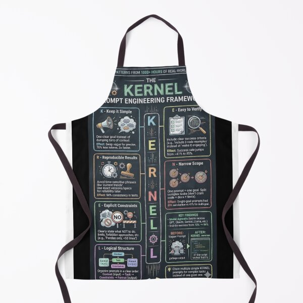 Item preview, The Kernel Poster for AI vibe coding  designed and sold by mcdis25.