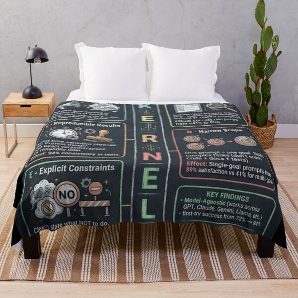 Item preview, The Kernel Poster for AI vibe coding  designed and sold by mcdis25.