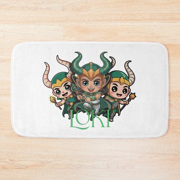 Item preview, Cute Chibi Trickster God Loki – Kawaii Norse Mythology Character designed and sold by Dospart.