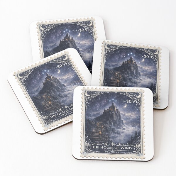 Item preview, House of Wind Court Stamp  designed and sold by ouatisworld.