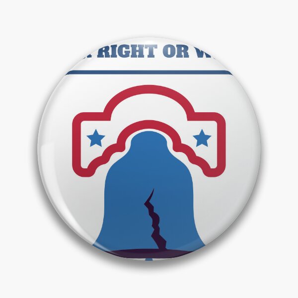 Item preview, Forget left or right, think right or wrong. designed and sold by KenjaApparel.
