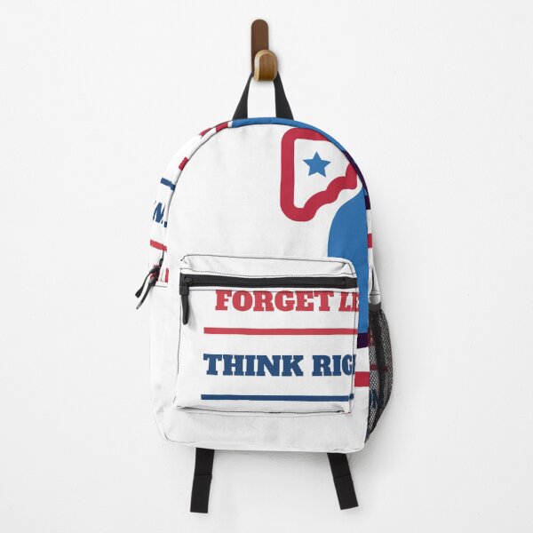 Item preview, Forget left or right, think right or wrong. designed and sold by KenjaApparel.