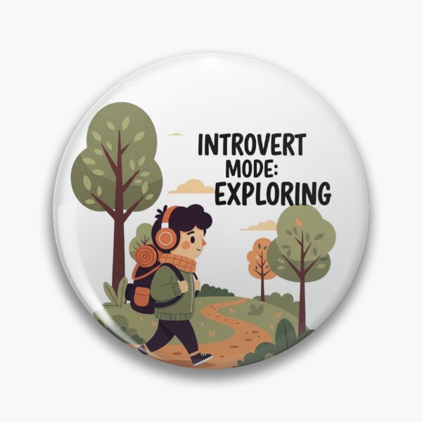 Item preview, Introvert mode: Exploring designed and sold by Low Social Battery Club.
