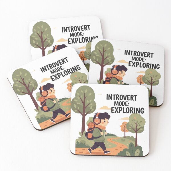 Item preview, Introvert mode: Exploring designed and sold by Low Social Battery Club.
