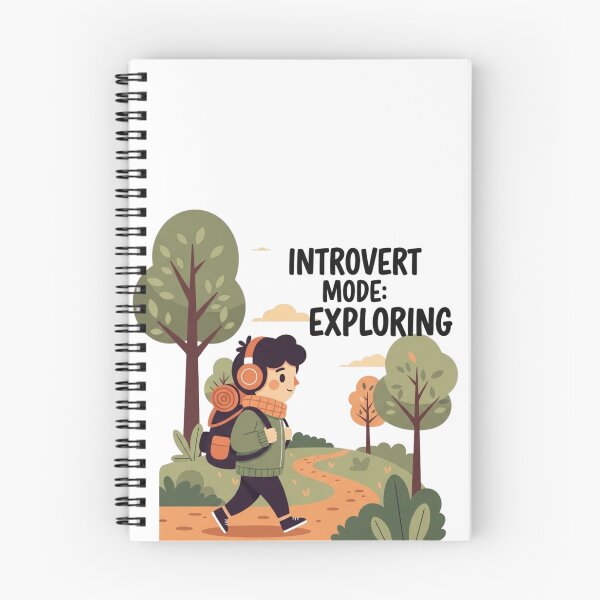 Item preview, Introvert mode: Exploring designed and sold by Low Social Battery Club.